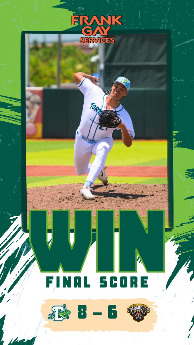 daytonatortugas's tweet photo. Winning like it's 1776 πΊπΈπ’
#ShellYeah | @Mason22Morris https://t.co/HcSPafLeCQ