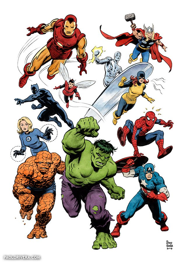 ChespasB's tweet photo. la silver age de DC es más un chingaderas y conceptos al azar que de vez en cuando traia cosas interesantes mientras que para Marvel fue más o menos lo que es actualmente el universo absolute pero con esteorides

la silver age de marvel es una edad dorada para la industria https://t.co/OOkucyRrZE