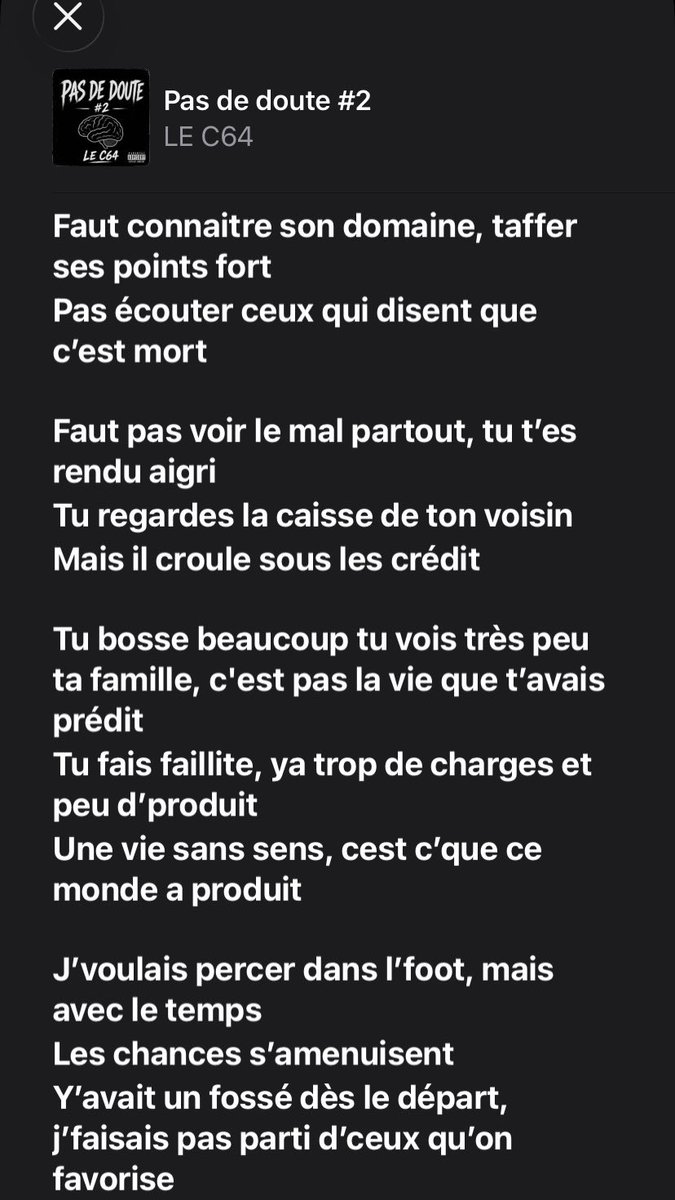 lec64_'s tweet photo. Pas de doute #2 dispo sur les plateformes 🫡 #suisse #rapfrancais #freestyle https://t.co/mfPLEIdDhC