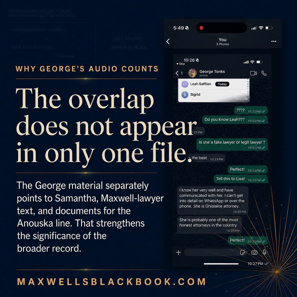 thefallout2026's tweet photo. PART TWO
https://t.co/kVdDBpYaav
#EpsteinTrumpCoverUp #epsteinfiles #maxwell #stopmaxwell #congress https://t.co/fmiYsf51ww