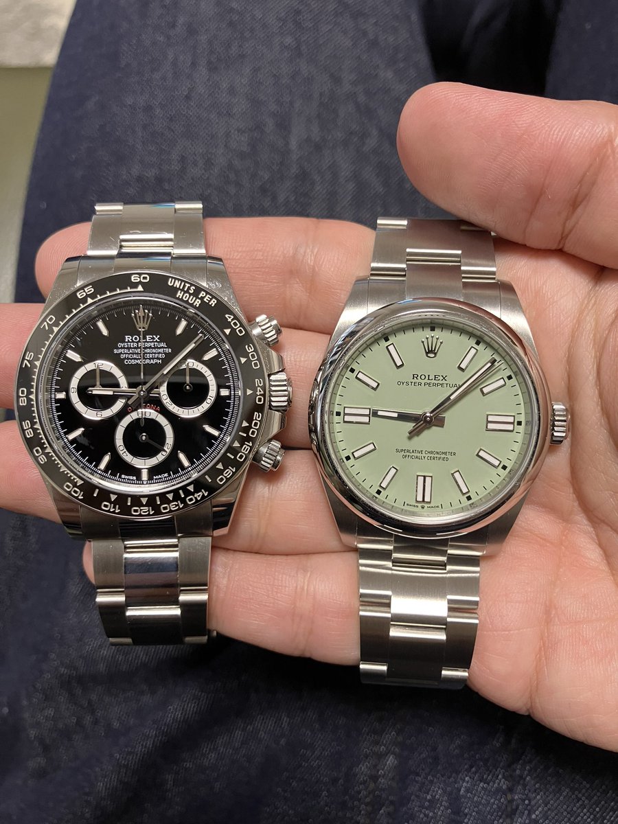 rolex_watcher's tweet photo. おはようございます☀
今日は久々にロレックスマラソンに向かいます🏃‍♂️
さて、何が起きるか楽しみ✨✨
#デイトナ
#オイスターパーペチュアル https://t.co/ezgK21QfMt