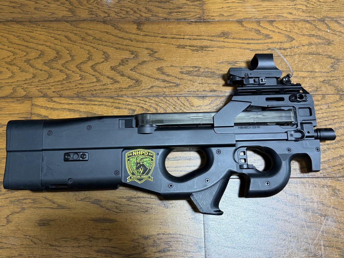 Bird7000F's tweet photo. ノブぴーに #ののはなサバイバルゲームフィールド のシール貼りました！
#NOVRITSCH https://t.co/5b2WC8yuCC