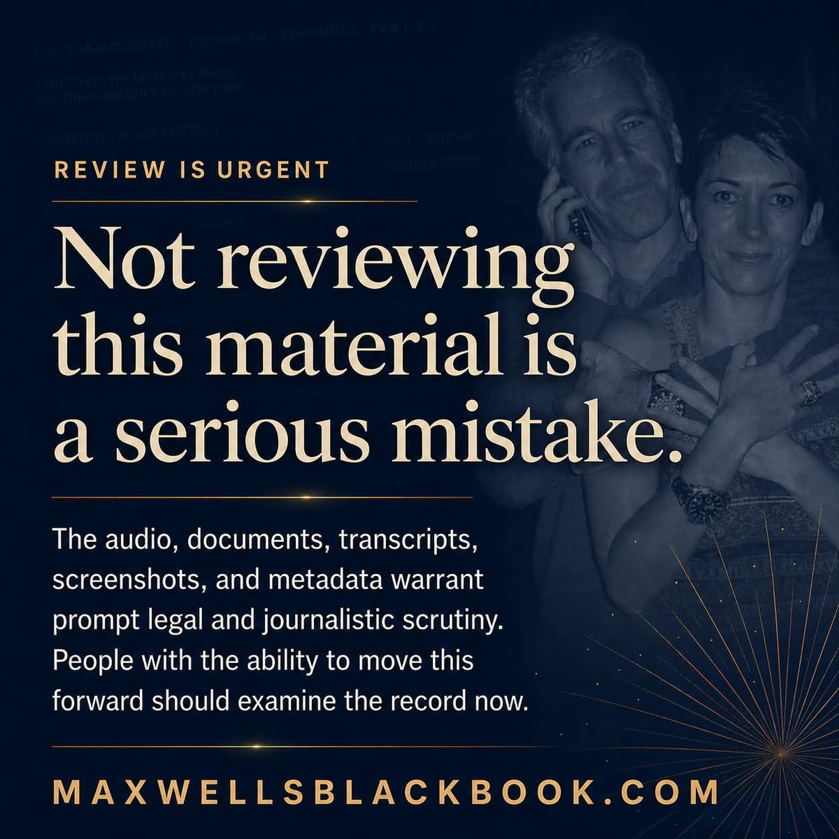 thefallout2026's tweet photo. PART THREE

https://t.co/kVdDBpYaav
HELP KEEP MAXWELL LOCKED UP

#EpsteinTrumpCoverUp #epsteinfiles #maxwell #stopmaxwell #congress https://t.co/FOFd10ouoR