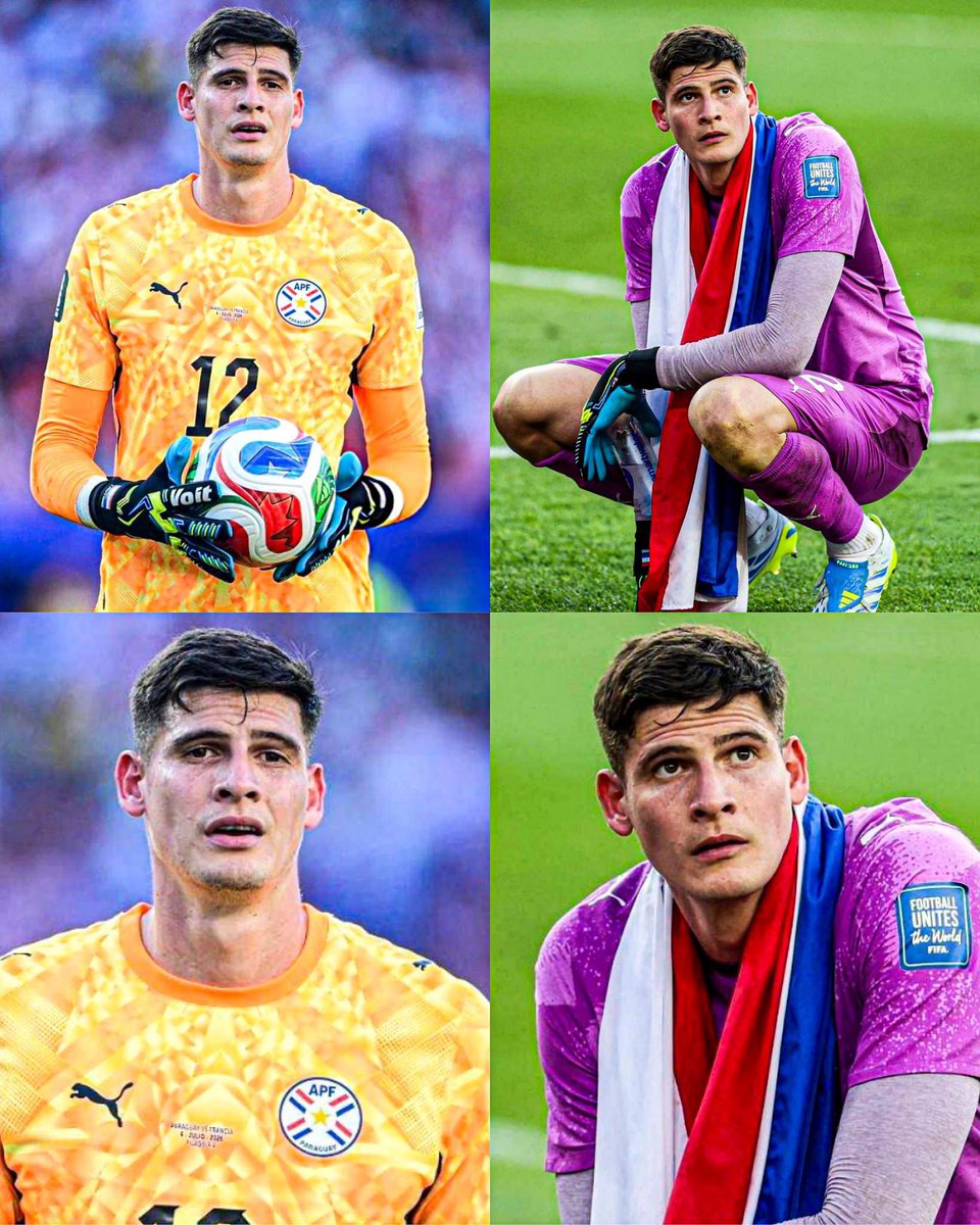 MotivacionesF's tweet photo. 🏆🇵🇾 ¡HONOR, ORLANDO GILL!

Orlando Gill se despidió de la Copa del Mundo siendo elegido el mejor jugador del partido frente a Francia. Un premio que resume un torneo inolvidable.

Muchos recordarán a Vozinha por la histórica Copa del Mundo de Cabo Verde. Nosotros también recordaremos a Orlando Gill por lo que hizo con Paraguay. Su nombre quedó grabado para siempre en este Mundial.

Hace apenas tres años jugaba en la segunda división paraguaya. Mientras luchaba por mantener a su familia y celebraba el nacimiento de su hijo, atravesaba uno de los momentos más difíciles de su vida. Para seguir persiguiendo su sueño vendió prácticamente todo: sus botines, su ropa de entrenamiento, camisetas de su club e incluso la de la selección paraguaya Sub-20.

Llegó a esta Copa del Mundo como un desconocido. Se marcha como el arquero que le atajó dos penales a Alemania para eliminarla y como una de las grandes revelaciones del torneo.

Con solo 26 años, el club que apueste por él podría estar fichando a un futuro referente. Ojalá su próximo destino sea Europa.

👏 AQUÍ TODO EL MUNDO SE PONE DE PIE POR ORLANDO GILL.