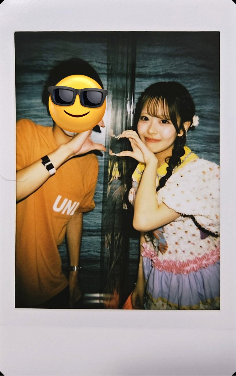 castle_bright's tweet photo. 2026/07/04ちかっぱ祭Day1

あいこちゃんと初チェキ
ウィンクが神がかってた
オレンジTシャツ気付いてくれてありがとうの気持ち🍊

#濵嵜愛子 #あいこのあいことば https://t.co/heHWK2Twvl