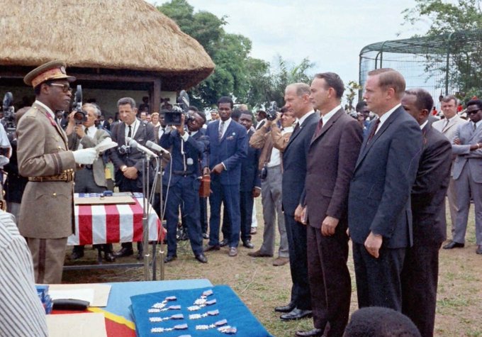 NzangaMobutu's tweet photo. On the 250th anniversary of the independence of the United States, I extend my sincere congratulations to the American people.  

The Democratic Republic of the Congo values its longstanding friendship with the United States, forged since our independence and reflected in the historic visits of then U.S. Vice President Hubert H. Humphrey in 1968 and then U.S. Vice President George H. W. Bush in 1982. This shared history has also been marked by moments of global significance, from America’s historic achievements in space to the legendary cultural and sporting events that brought the world’s attention to Kinshasa.  

May the bonds between our nations continue to grow in the spirit of peace, partnership, and shared prosperity. @USEmbKinshasa @USAmbDRC
