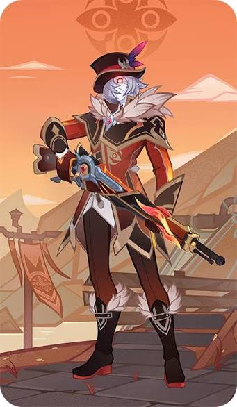 TheAdorelis's tweet photo. @yashvinder79171 oh no, traveler uses elemental energy as ammunition for a gun and elemental grenades. IT'S NOT MAGIC at all.

Pyroslinger Fatui, a 1.0 enemy uses a gun with elemental pyro bullets, its magical so it's fine. https://t.co/6WgsyCKYRO