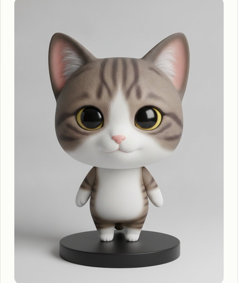 catbuncho2's tweet photo. @FigMeejpn 画像からフィギュア生成してみた😄
https://t.co/bW2biENVIA

猫でも可愛い

#FigMee #3Dフィギュア https://t.co/4akE1wPNHP