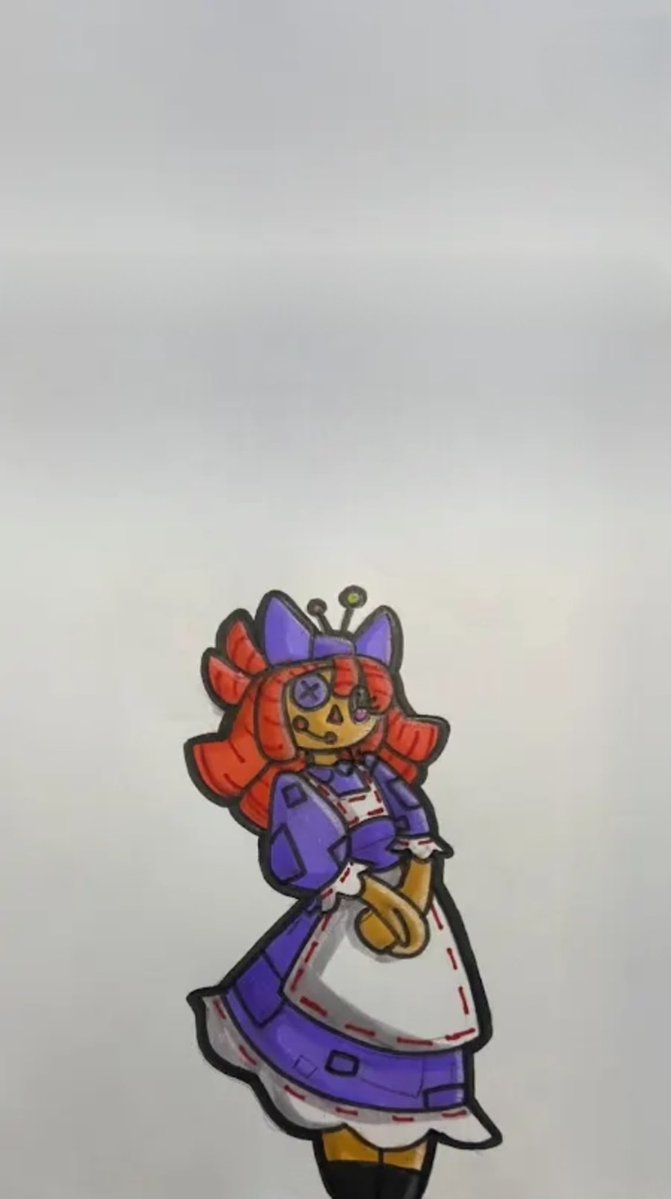 MariaMazerin's tweet photo. My ragatha and jax redesigns #ragatha #jax #theamazingdigitalcircus❤️🪡🐴💙💖🔑🐰💜 @GooseworxMusic @glitch_prod https://t.co/hE80s8lbSW