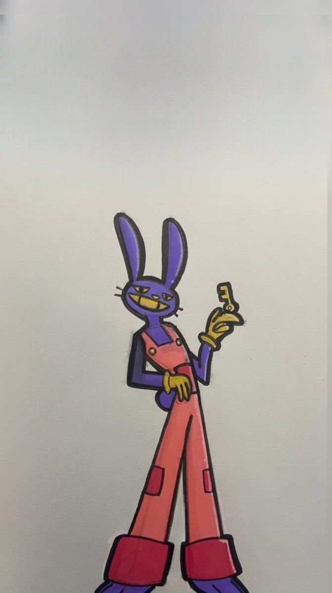 MariaMazerin's tweet photo. My ragatha and jax redesigns #ragatha #jax #theamazingdigitalcircus❤️🪡🐴💙💖🔑🐰💜 @GooseworxMusic @glitch_prod https://t.co/hE80s8lbSW