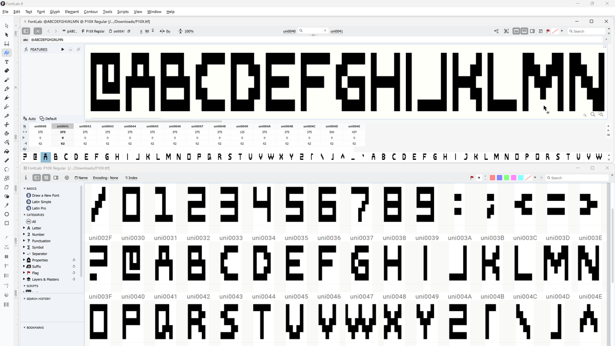 plastivoro's tweet photo. #typedesign #typographer #typedesigner #typeface #typefacedesign #fonts #typography #designer #design #typeandtech #ドット絵 #pixelart https://t.co/pDucnvuVur