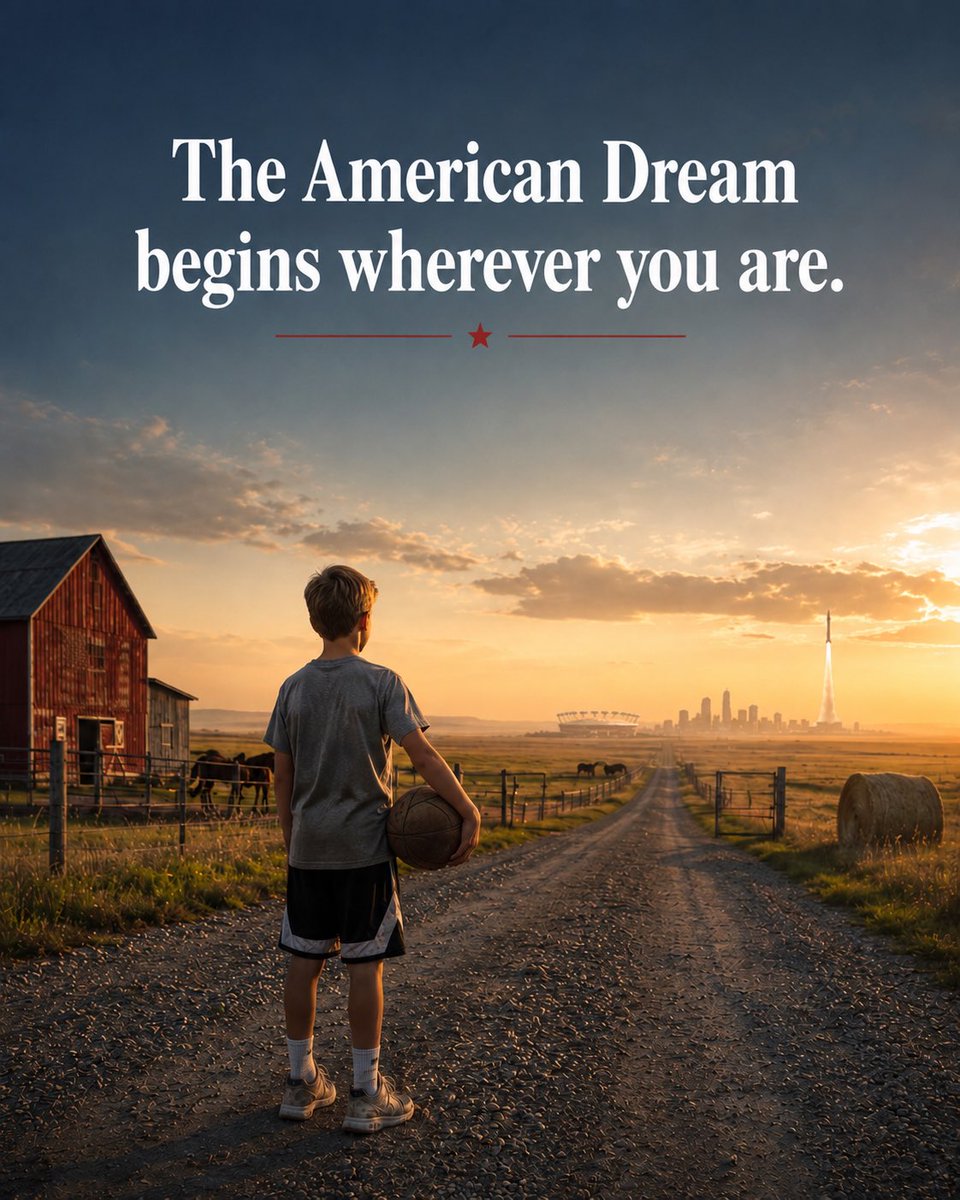 blake_wilson's tweet photo. Happy 250th birthday to the greatest country in the world. 🇺🇸

I’m proud to be an American.
Always have been.

I grew up on a horse ranch in the middle of nowhere South Dakota. I graduated with 12 kids.
And when I was young, I had one dream: I wanted to be a professional athlete. https://t.co/Me55UfO6xf