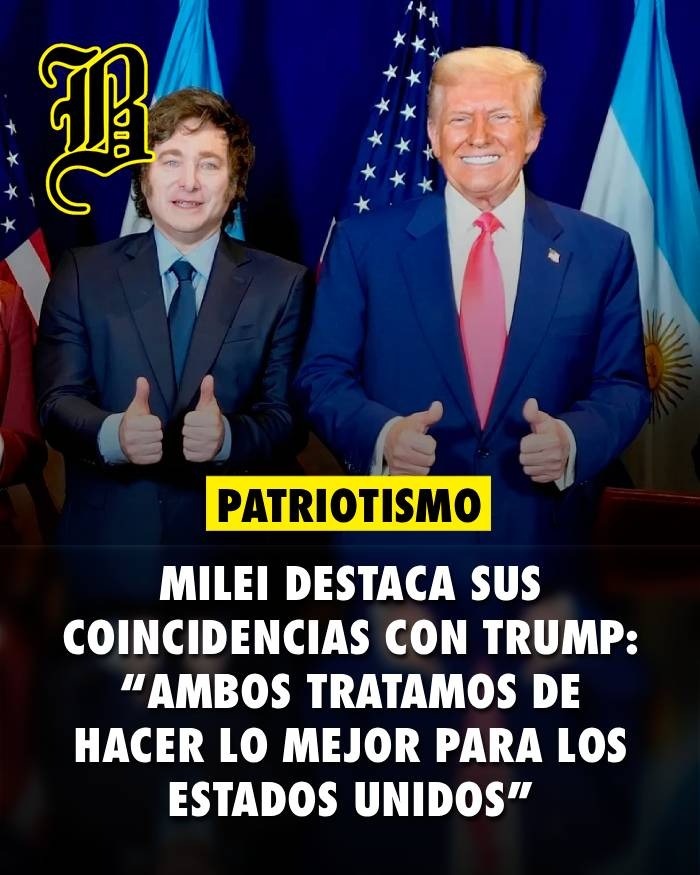 BlogHincha's tweet photo. @JMilei QUE ENORME #VERGÜENZA PARA los #Argentinos TENER UN #Presidente #CIPAYO, #VendePatria y #LameCulos de @realDonaldTrump A MÍ  y A MILLONES de #Ciudadanos NO NOS REPRESENTÁS UN CARAJO! https://t.co/hIC8TGYFfl