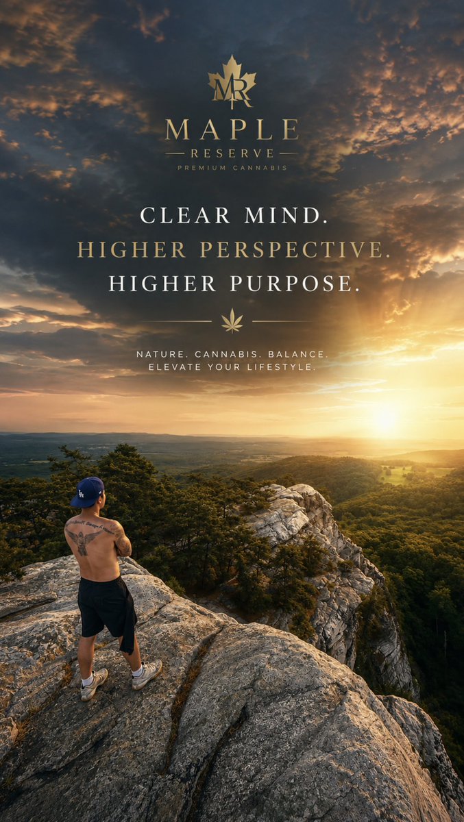 MapleReserveLA's tweet photo. Peace at the top hits different.

Stay focused. 

Stay lifted. 🍁 https://t.co/XjBvaVIWYH