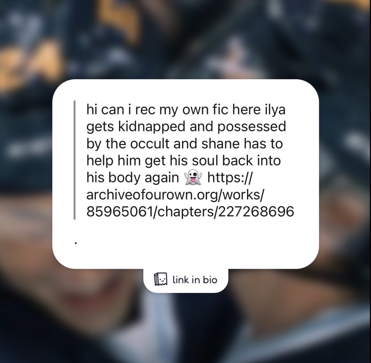 Hollanov_Fics's tweet photo. ✨FIC REC ✨

☆ The Visitor
☆ the_chlorinator
☆ 40k | Not Rated | WIP
☆ kidnapping
☆ cults

https://t.co/FeKglKAELJ https://t.co/F6J3uAhol1