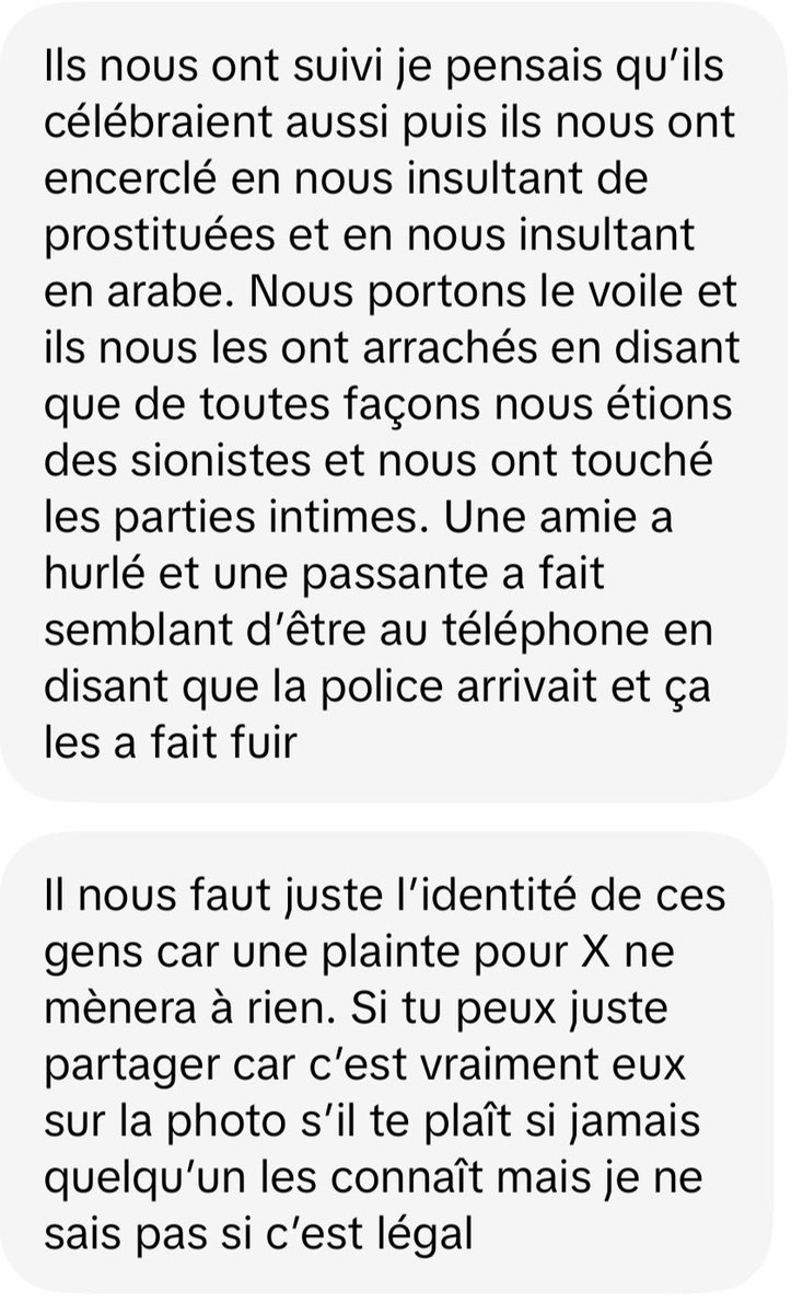 t9hart's tweet photo. il s’agit des même personnes qui ont agressé des femmes qui portaient le maillots du maroc après le match d’hier. Si vous avez des pistes sur l’identité de ces animaux DM https://t.co/mCMMgSc8in