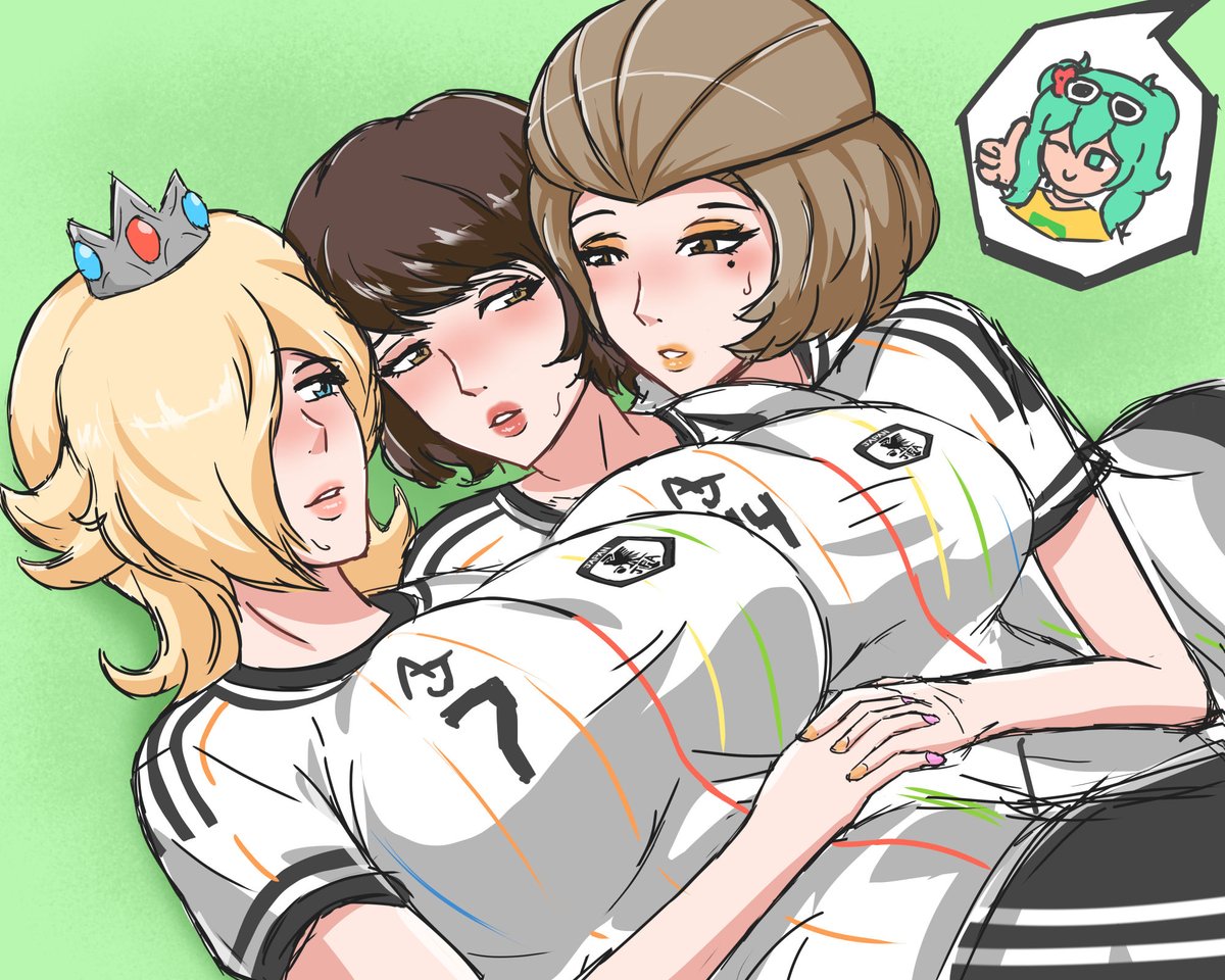 ajcrowned's tweet photo. FINAL JPN MATCH 
1 goal / Loss
Alas... we've been bested by Brazilian Miku ggs ⚽️
🇯🇵 Samurai Blue Rosalina, Kawakami, Manuela Sketch https://t.co/Gj2r6KFZqe