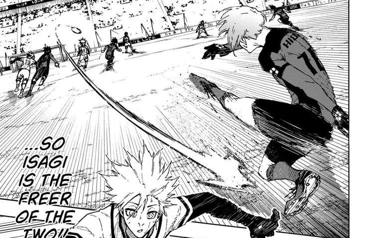 Alesito1103's tweet photo. La forma de un pase puede hablar mucho sobre el jugador y su personalidad y es q estos suelen coincidir con el momento actual del personaje.

Sae: calculado, despreocupado y amenazante.

Hiori: limpio, preciso y quirúrgico 

Charles: retorcido, rapido e impredecible

Ness: caotico, violento y potente.