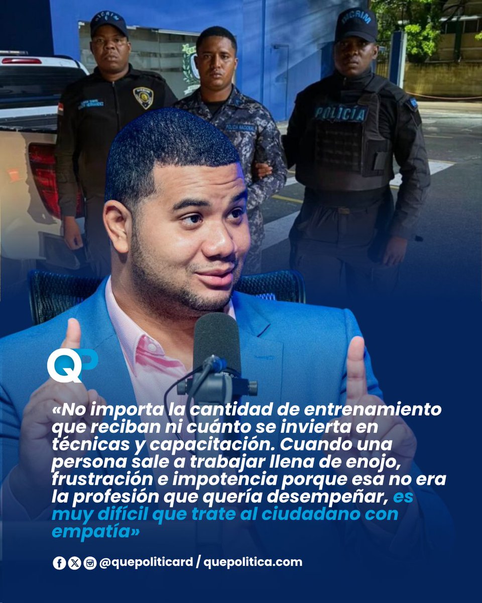 QuePoliticaRD's tweet photo. 🚔👮‍♂️ Darian Vargas: «No importa la cantidad de entrenamiento que reciban ni cuánto se invierta en técnicas y capacitación» https://t.co/nE7PeywHXY