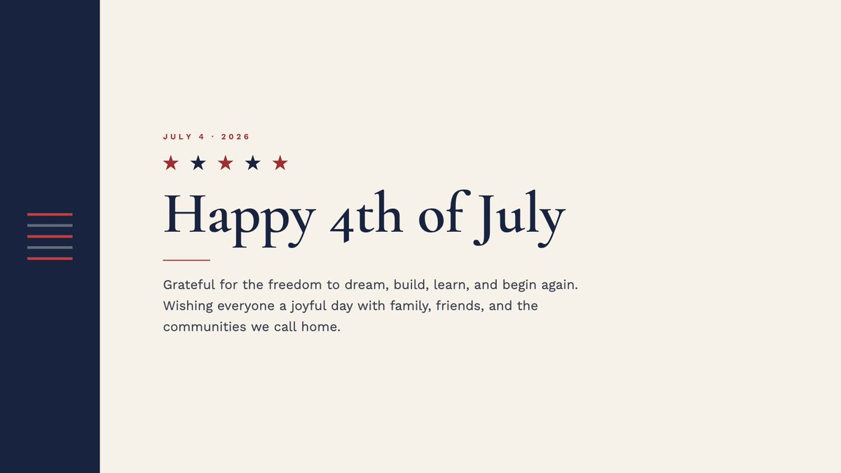 eranpolack's tweet photo. Happy 4th of July 🇺🇸
Grateful for the freedom to dream, build, learn, and begin again. Wishing everyone a joyful day with family, friends, and the communities we call home.
And as we celebrate America, let’s carry that same spirit, belief, and unity into the World Cup. Let’s go,😀 USMNT!