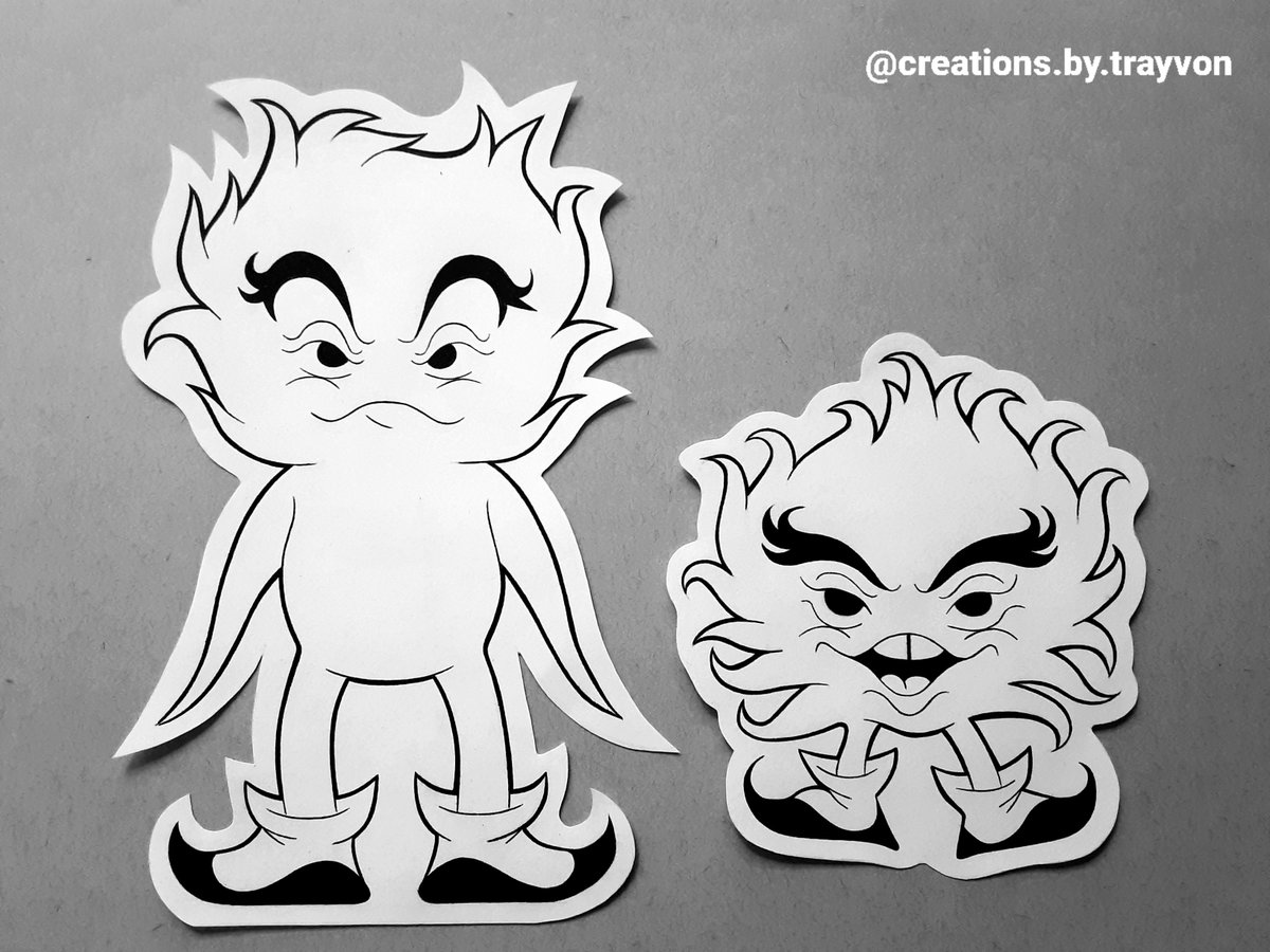 CreationsbyTray's tweet photo. Fury Flame Creatures 

Early May to mid May 2026

Utensils - BIC Cristal Xtra Smooth Ballpoint Pen and Sharpie Permanent Marker Fine Point

#papercutouts #artwork #penart #Ballpointpenart #drawings https://t.co/LqO0ZKLbDU