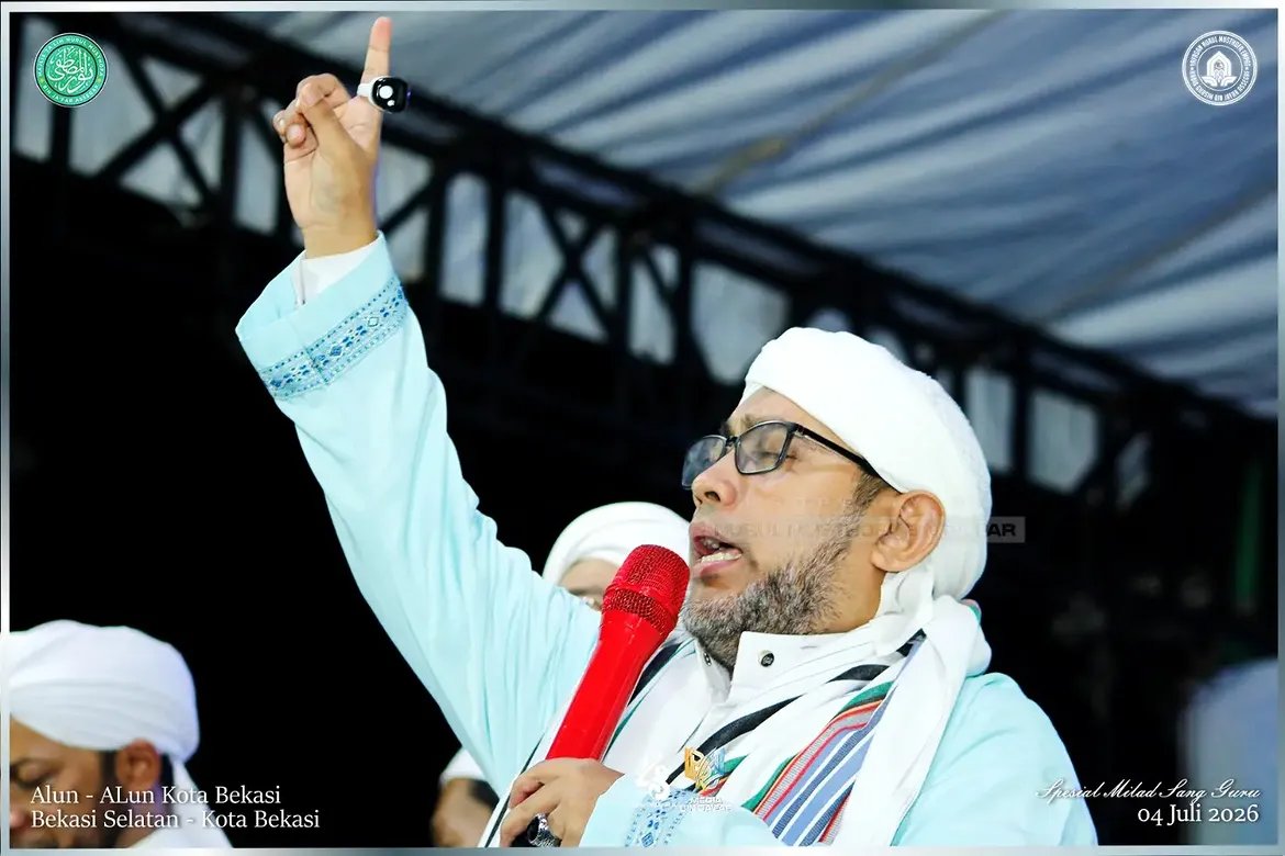 NmDepok's tweet photo. MILAD SANG GURU 
MILAD Ke 43 &amp; 13 NURUL MUSTHOFA 4 
Bersama NURUL MUSTHOFA BIN JA'FAR 

Tanggal : Sabtu , 04 Juli 2026 
Pukul : 20:00 wib selesai
Tempat : ALUN ALUN KOTA BEKASI 
Jln. Pramuka no 59 , marga jaya - kota bekasi 

#nurulmusthofa_original
#NurulMusthofaBinJa'far https://t.co/9ThSKbKT4D