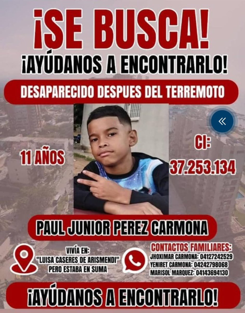victorescobar23's tweet photo. Favor ayudar @MariaGArocha @MariaCorinaYA @EdmundoGU @leopoldolopez @hramosallup @JuanPGuanipa @SecRubio https://t.co/rk8hKDhYEY