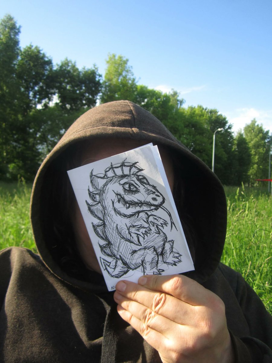 RomanSkvRybisk's tweet photo. Дракозябр. \ My sketch.

Очередная милая гадина со своим уникальным шармом и харизмой.
https://t.co/w3D74AXgK6
03/06/2026
#art #creativity #ru #drawing #sketch #cartoon #portrait #humor #illustration #арт #рисунок #рисование  #набросок #скетч #искусство #художество #творчество https://t.co/bFJUmllNUx