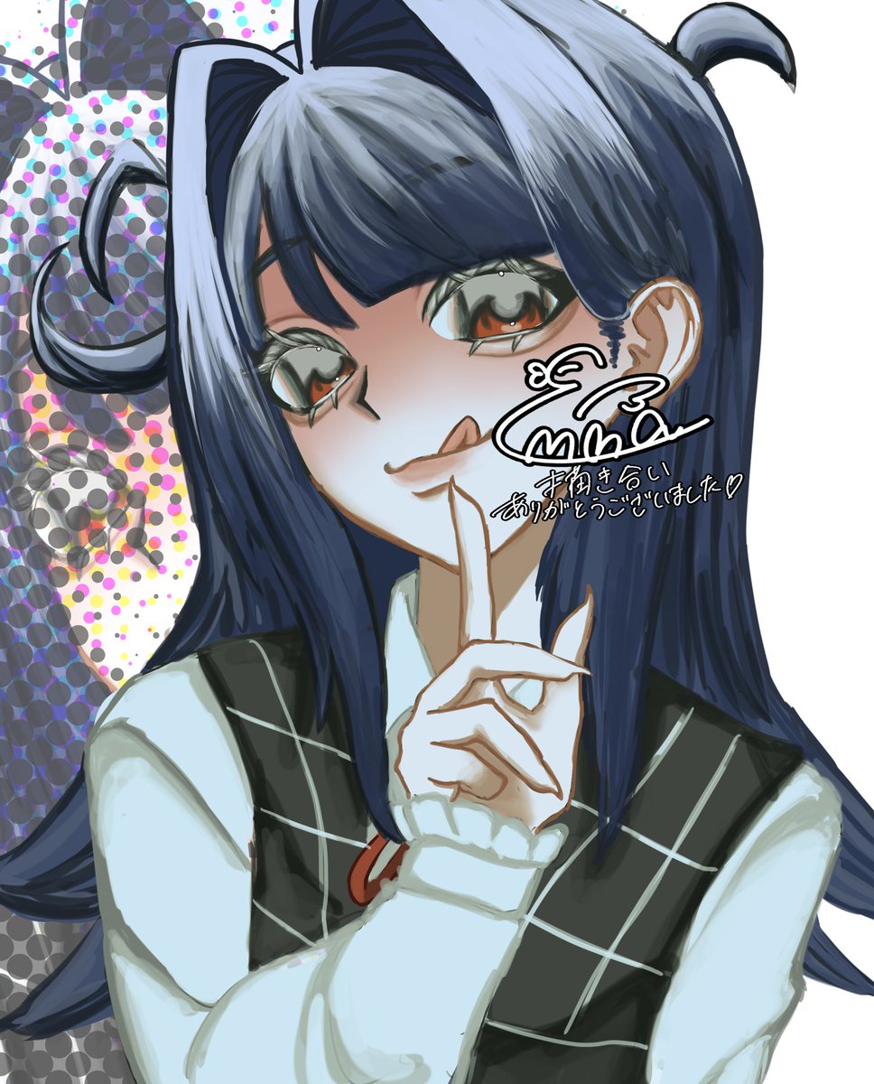 vk_onz's tweet photo. 描き合いでした🫶 https://t.co/pQTmPmJnAM