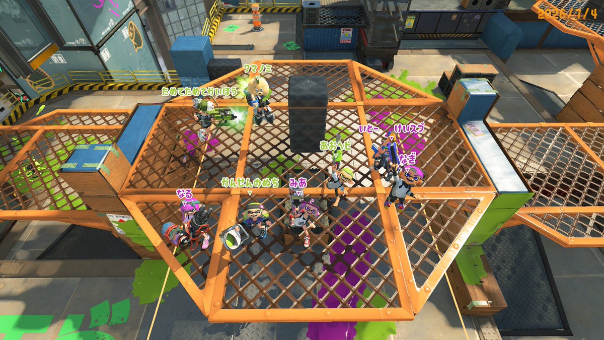 RitsumeIKA_lab's tweet photo. 昨日は慶應スプラ同好会さんと交流戦を開催しました🦑
4部屋に分かれて対戦！その後、2次会もたくさんの人が残って交流を深めました😆
新しい繋がりができて本当に楽しい1日でした！
参加していただきありがとうございました！
今後とも仲良くしてください🦑🤝 https://t.co/yZR5QvXZNr