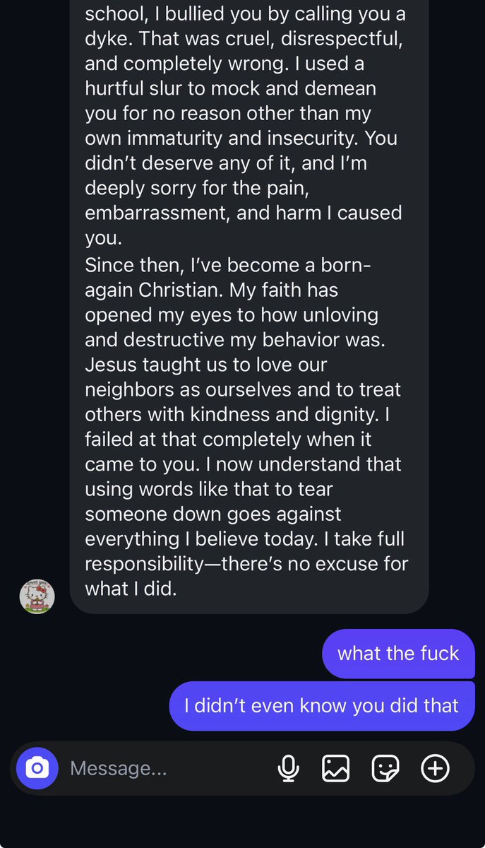 kuntimora's tweet photo. being the weird kid growing up means every once in a while you get instagram dms like this https://t.co/WiEwOtRUcb
