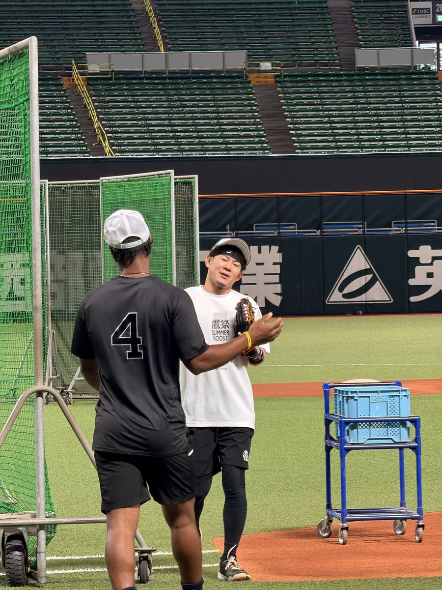 nishispo_hawks's tweet photo. 【現地情報】
ジーター・ダウンズ選手
#sbhawks https://t.co/AMuYt11rDB