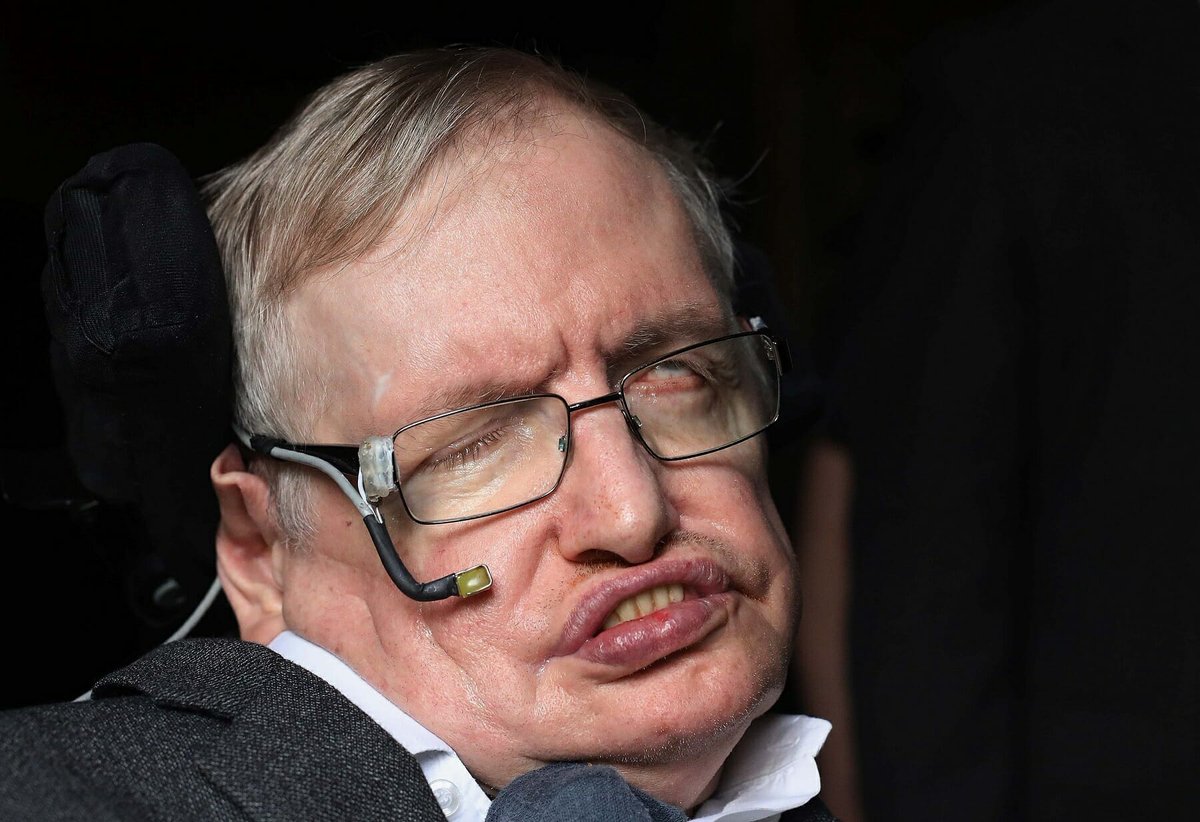 James_Hawke1's tweet photo. Six different actors played Hawking.  As with Einstein, the math equations are meaningless.  Reality isn't even a blob in outer space.  Don't even get me started on 9/11 or 2020. https://t.co/mqZHpA4kcz