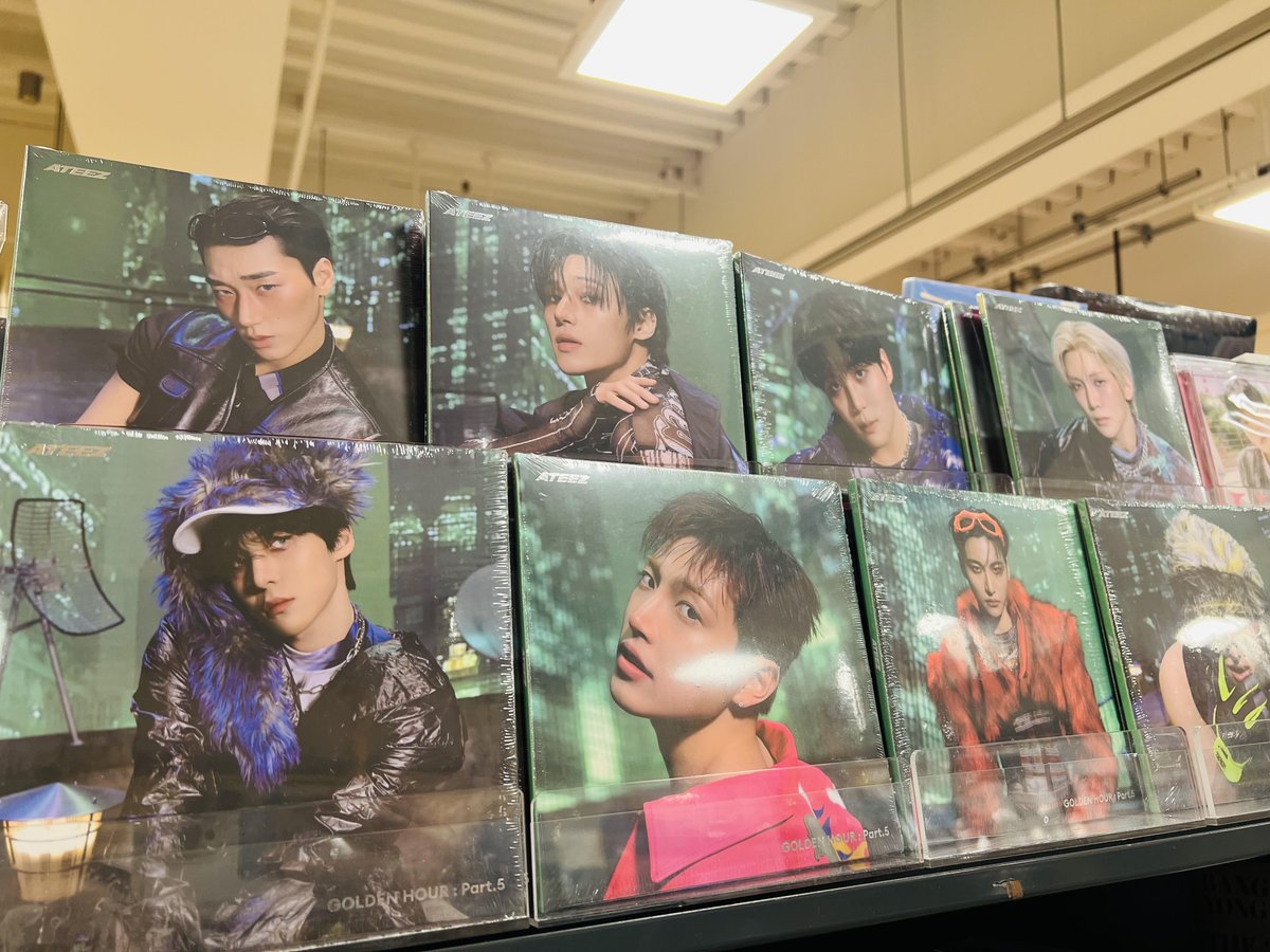 ATEEZ】 『#GOLDENHOUR_Part5』日本公式輸入盤 DIGIPACK VER.のみ 本日
