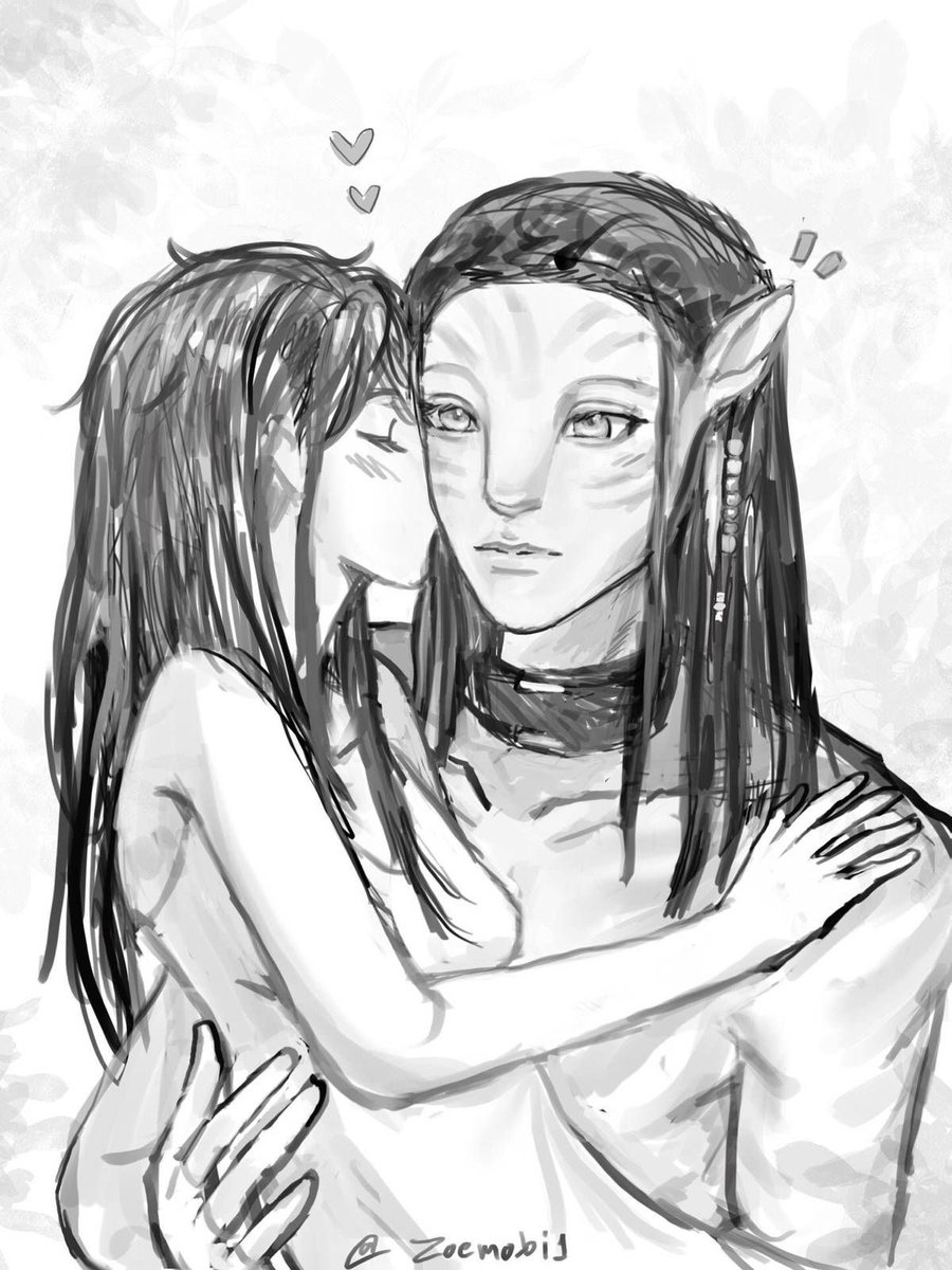HopezHugz's tweet photo. I’m playing around with the idea of an Avatar (not ATLA) fanfic that involves a Human Woman falling for a Na’Vi. She’s a Christian, and it is her goal to spread the Word of God to Pandora. It’s sort of like a Christian romance novel that involves the guy to be “saved” and to find love with a believer

All credit goes to the original artist
#avatar #jamescameron #story #fanfic #christian #missionary #idea