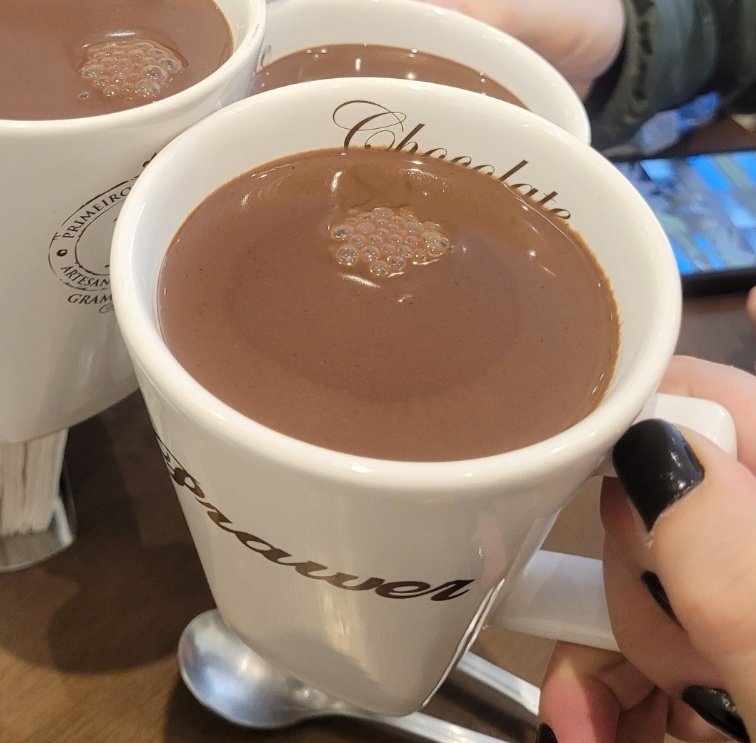 AnaLusaD1's tweet photo. The best pancake I ever ate, w/ caramel and doce de leite (Idk how you'd call it in english😅)
Hot chocolate!
A bathtub full of lavender I saw at a store
A park with miniatures that had a lot of easter eggs, like Mr. Darcy and Elizabeth+
#SaveLockwoodandCo
#JustRecklessEnough https://t.co/u8YqGp4jeN