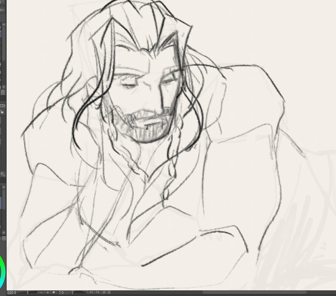 stemroute's tweet photo. 👀👀😝his little hair vents.. so moe #thorin #hobbit https://t.co/LZkeqmITDy