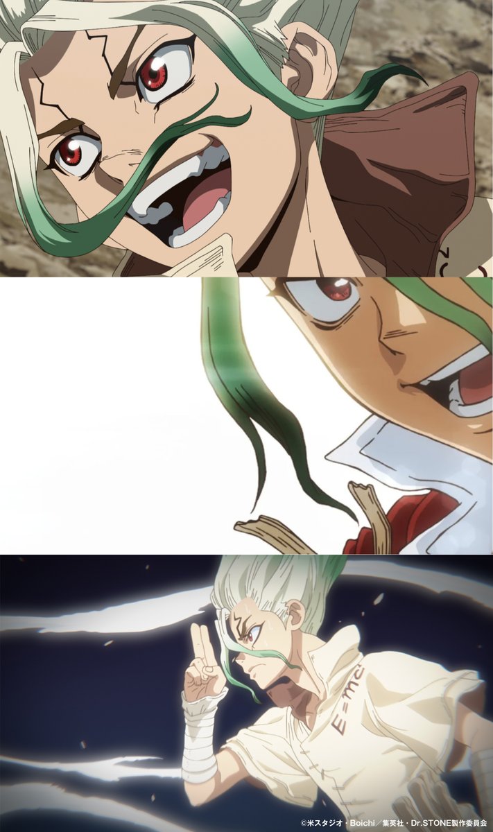 STONE_anime_off's tweet photo. 「たった7年か 早かったな」

／
アニメ「Dr.STONE」
祝7周年!!!!!!!🎉　
＼
　
本日7月5日は #DrSTONE の放送が開始した日👏🏻

いつも応援いただきありがとうございます！
引き続きよろしくお願“石”ます！

アニメ「Dr.STONE」全シリーズ
好評配信中⚡️
🔗 https://t.co/paMAenHo0U https://t.co/JoTSDZyvEk