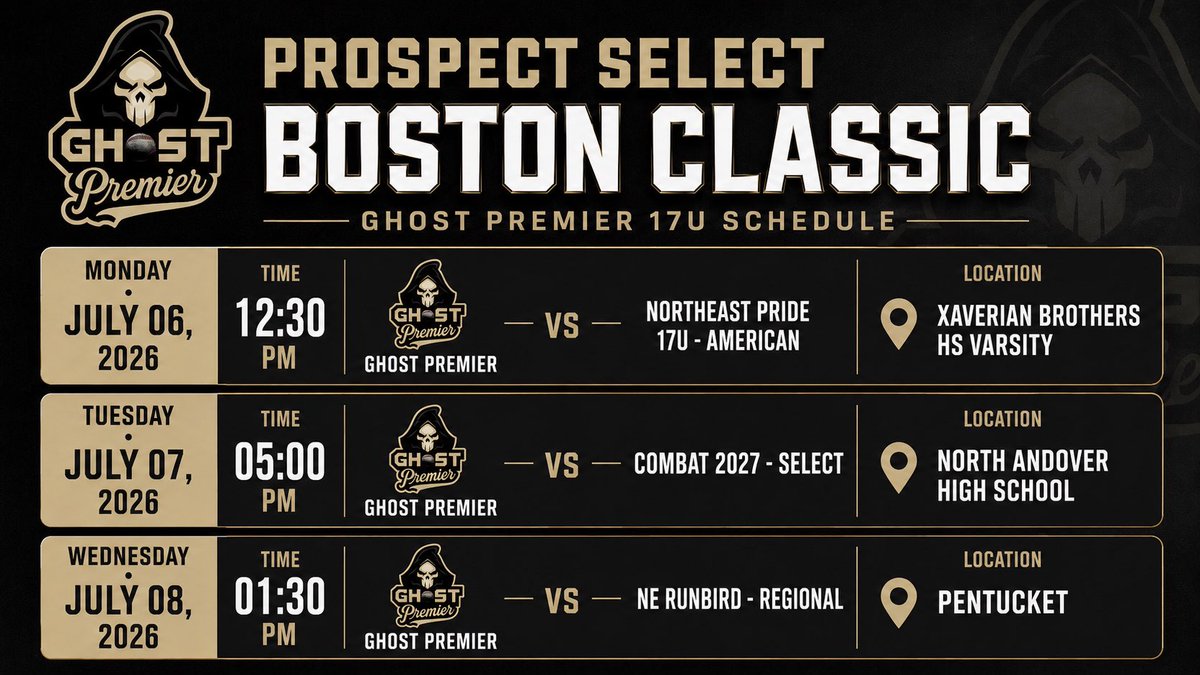 Ghost Premier - New England tweet media