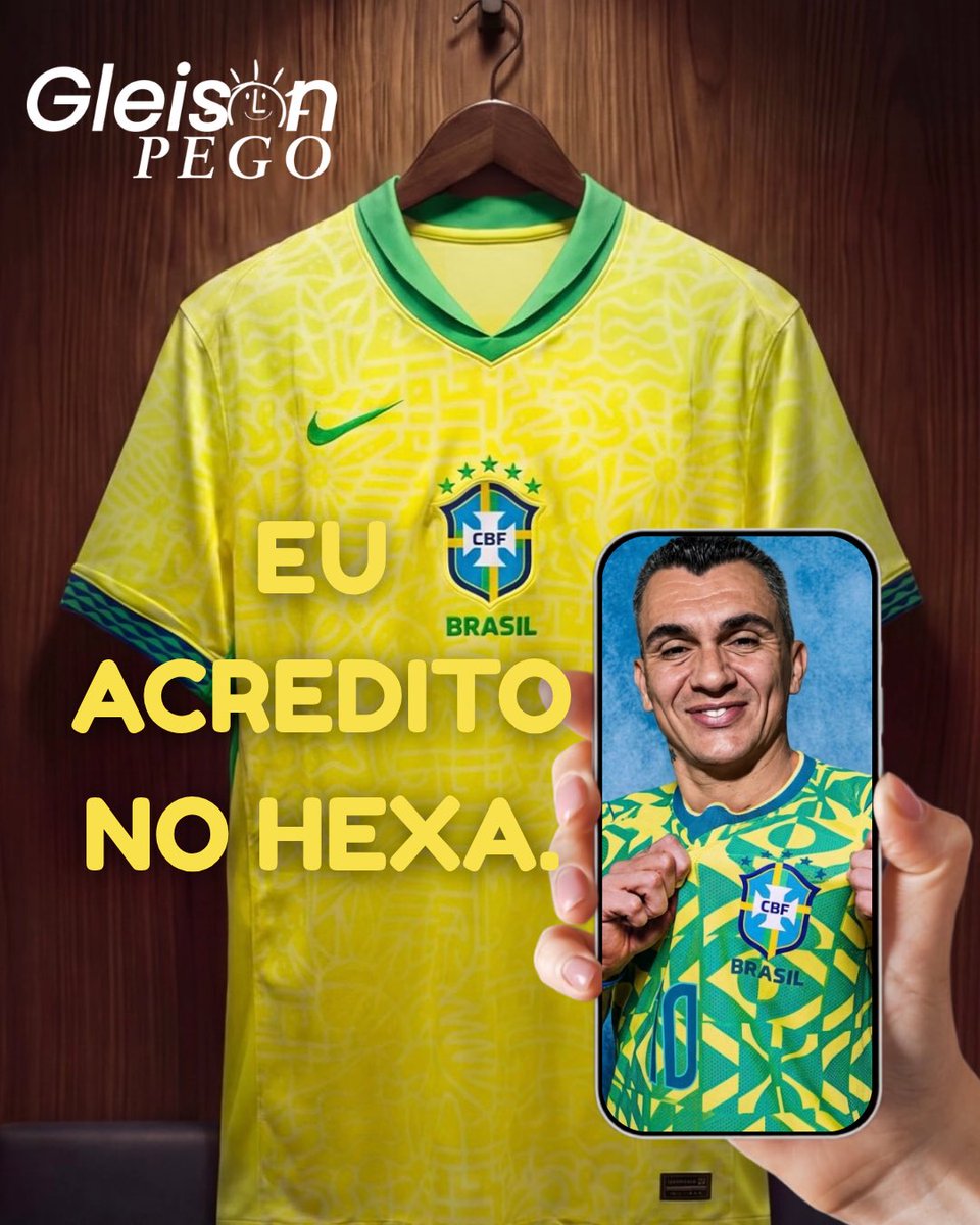 gleisonpego's tweet photo. EU ACREDITO NO HEXA. 
#trendig #euacreditonohexa #fifa #brasil🇧🇷 #gleisonpego https://t.co/hfuPBTQc1R