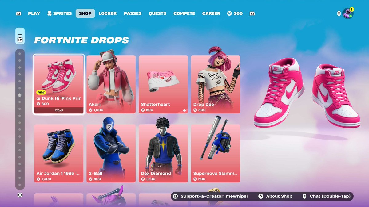 holyenthenity's tweet photo. The Nike Dunk Hi 'Pink Prime' kicks have released

@Everything Ping @Shop Ping https://t.co/mtQ6JGfAEy