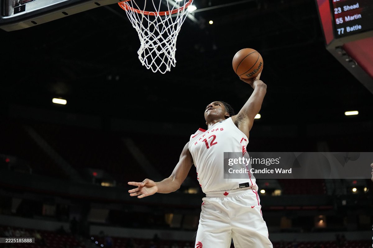 _chestertaylor's tweet photo. Scottie Barnes first summer league stats: ('21, 4 games)

15.5 PTS
6.8 REB
3.3 AST
2.0 BLK
1.0 STL
41% FG
28% 3PT

Collin Murray-Boyles first summer league atats: ('25, 4 games)

10.5 PTS
5.5 REB
2.0 AST
1.0 BLK
1.8 STL
57% FG
22% 3PT

#Raptors #WeTheNorth https://t.co/bxhg0yyPsx