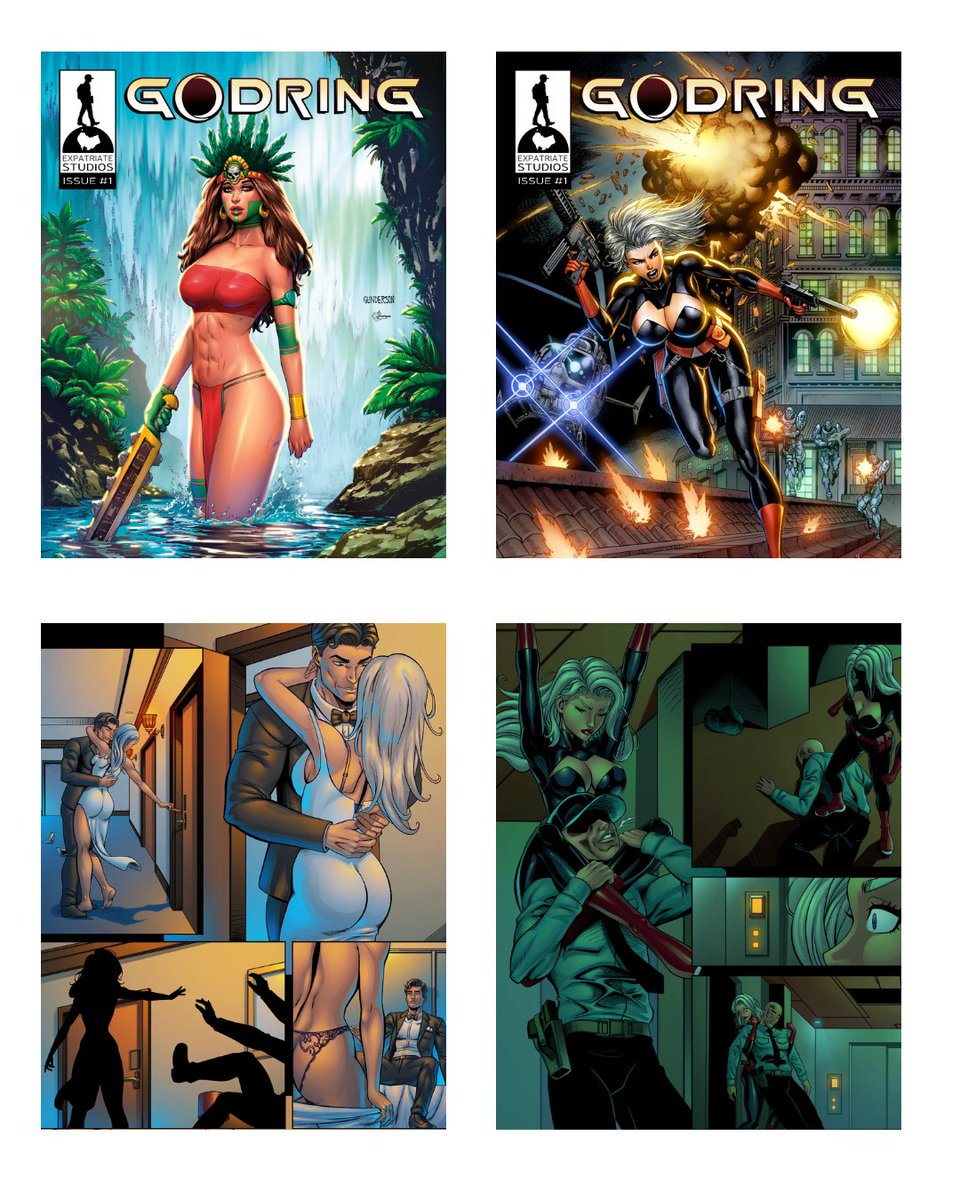 saneeelart's tweet photo. Godring is growingβ‘
Variant covers β
Interior pages β
New artists β
More stories β
Here's a glimpse at some of the artwork created so far for Godring Issue #1.
Kickstarter link in bio.
#Godring #IndieComics #ComicBooks #Kickstarter https://t.co/aYkjeMy3UV