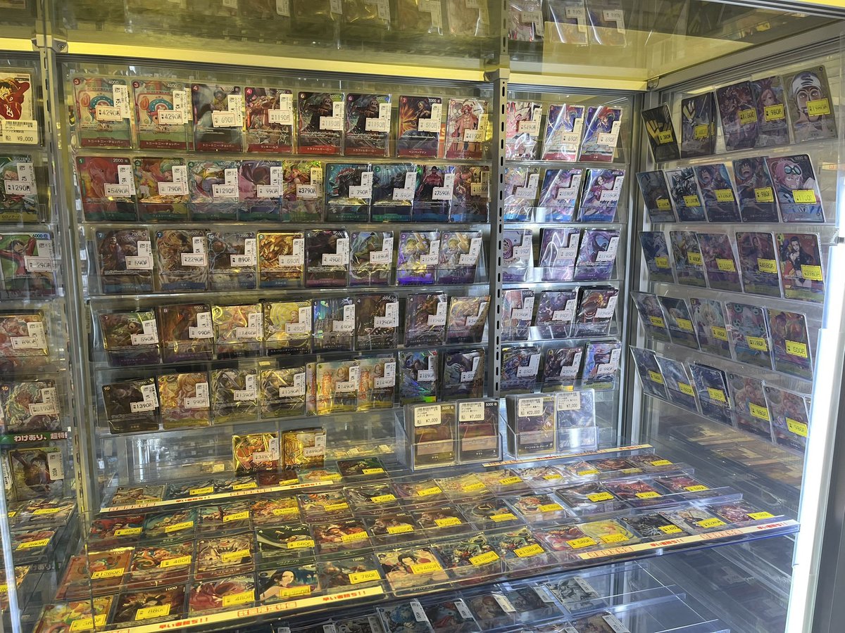 販売情報】 #OPTCG #onepiececardgame #ワンピカード 本日もショー