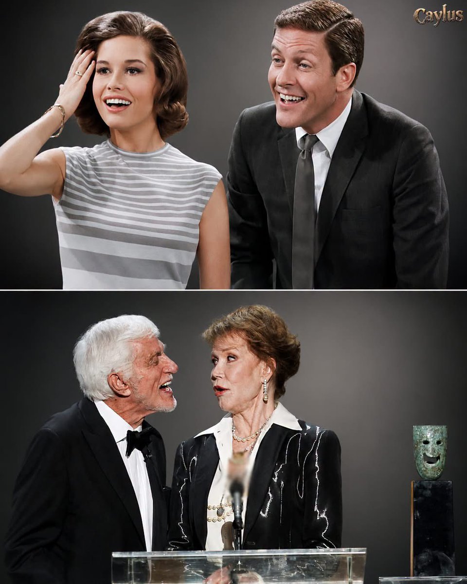 MrPitbull07's tweet photo. In the glow of bright stage lights on May 25, 1964, Dick Van Dyke and Mary Tyler Moore stood beaming backstage at the Emmy Awards.

They held their Emmy trophies with pride.

Van Dyke, 38, looked sharp in a classic tuxedo. Moore, just 27, wore an elegant sleeveless cocktail dress with pearls that perfectly matched the occasion.

Their smiles said more than the awards ever could.

Created by Carl Reiner, *The Dick Van Dyke Show* premiered in 1961.

Its clever writing, heartfelt stories, and sophisticated humor quickly made it one of television's most beloved sitcoms. At its center were Rob Petrie and his quick-witted wife Laura.

Their chemistry changed television.

Mary Tyler Moore was still a rising actress when she landed the role.

Laura Petrie wasn't the typical TV housewife. She was confident, intelligent, funny, and never afraid to challenge Rob with playful banter.

Even her famous capri pants sparked conversation.

Her natural mix of comedy and emotion earned admiration everywhere. Laura became a character millions of women could genuinely relate to.

Dick Van Dyke brought endless energy to Rob Petrie.

His physical comedy, expressive reactions, and perfect timing created unforgettable laughs. Yet his warmth and vulnerability made Rob feel like someone audiences truly knew.

Behind the scenes, the atmosphere was just as special.

Carl Reiner stepped aside after recognizing Van Dyke's talent. Alongside Rose Marie and Morey Amsterdam, the cast built an effortless chemistry that lasted five seasons.

The stories went beyond comedy.

Marriage, work, and changing gender roles were explored with honesty and humor. One memorable episode featured Laura accidentally revealing Rob's boss's toupee on live television.

The laughs never overshadowed the heart.

The series won multiple Emmy Awards, but its influence reached much further. It inspired generations of sitcoms by proving television could be smart, funny, and deeply human.

Mary Tyler Moore later broke new ground with *The Mary Tyler Moore Show*.

Dick Van Dyke continued entertaining audiences with the same warmth and charm. Even after Moore's passing in 2017, their partnership remained one of television's brightest legacies.

Some television shows entertain for a season.

The greatest ones stay with us for a lifetime.