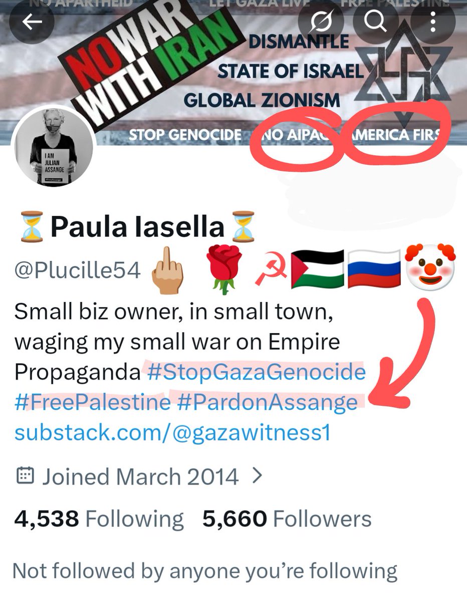 SassyDem's tweet photo. @Plucille54 @Beanboi341 @hasanthehun #Hillary 🩵
Calling @TheDemocrats @DNC voters "MAGA" won't #WorkTheRefs/make us embrace #communism you've been pushing for decades. Fyi, You forgot to bash #Ukraine in your propagandist #Putin bio you rotten #Russian #Troll Operative.🖕🏼☭🇷🇺🤡 @Plucille54
https://t.co/vwGJ65jIal https://t.co/boRcra4dOR