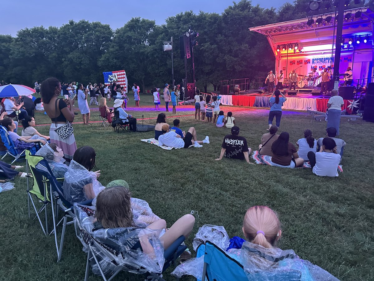 MoCoRec's tweet photo. Our festivities are underway! Thanks to everyone who has braved the rain to join us at Germantown Glory. Stay safe and enjoy 🇺🇸 https://t.co/q4ldK6CzHY