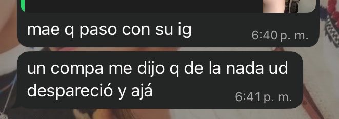 httpsloeey's tweet photo. Yo genuinamente pensé que a nadie le importaría que me fuese de insta xd https://t.co/CyRAEMj0cS
