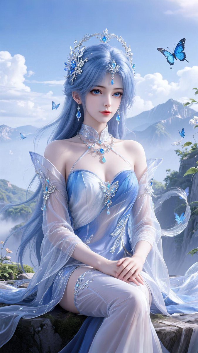 MmsexAI's tweet photo. 此间芳颜，不负华年
#AI绘画 #���漫 #国漫女神 https://t.co/sziszVPkPs