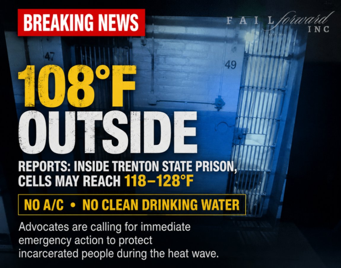fail4wdinc's tweet photo. WARRIORS ⚔️

NJ Prison is an UNSPOKEN emergency. 10-20° hotter: it’s an oven. SHUT IT DOWN. ✊ SWIPE for script.

DHS: (202) 401-1474
732-554-0976

GoFundMe:
Support the Civil Rights Grant
https://t.co/WW6CM22bii

#ShutItDown
Share this. https://t.co/RmwBMMdZ8v